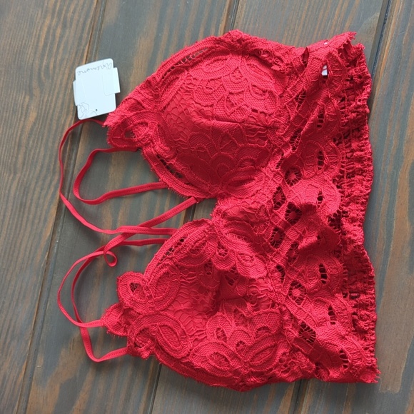 NWT Anemone Calvin Lace Bralette - Picture 1 of 3
